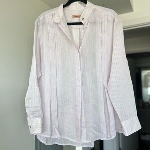 Maggie Marilyn Silk and Cotton Button Down